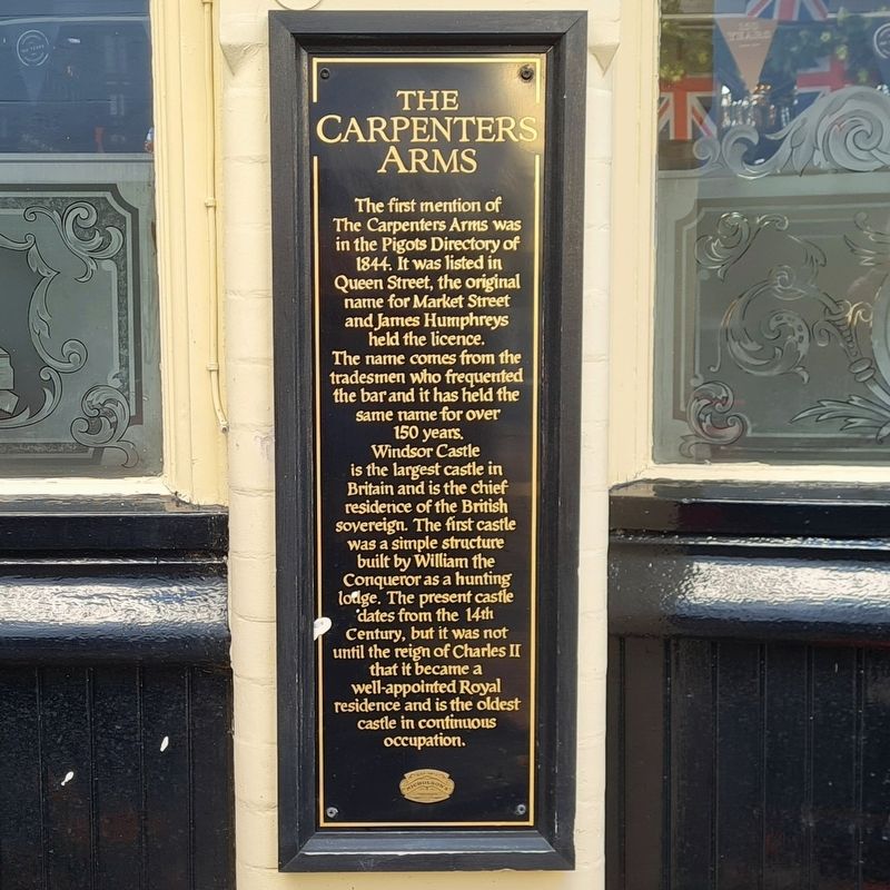 The Carpenters Arms Marker image. Click for full size.
