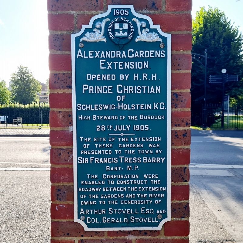 Alexandra Gardens Extension Marker image. Click for full size.