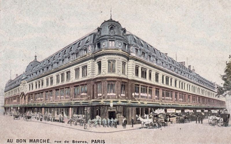 Au Bon March� image. Click for full size.