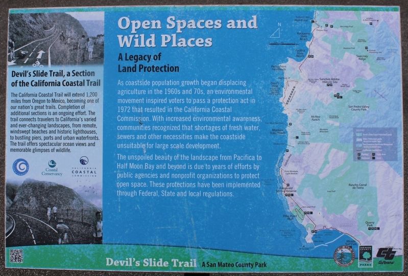 Open Spaces and Wild Places Marker image. Click for full size.