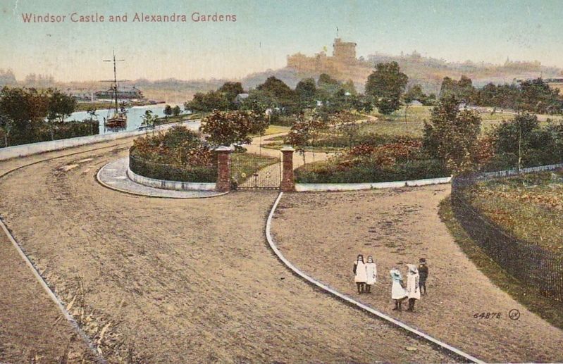 Windsor Castle and Alexandra Gardens image. Click for full size.