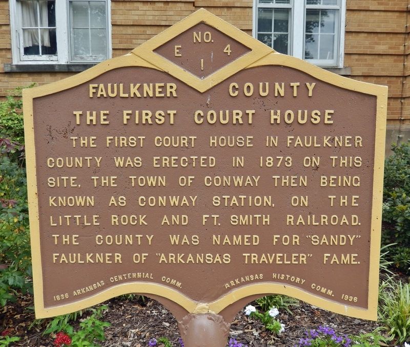 Faulkner County Marker image. Click for full size.