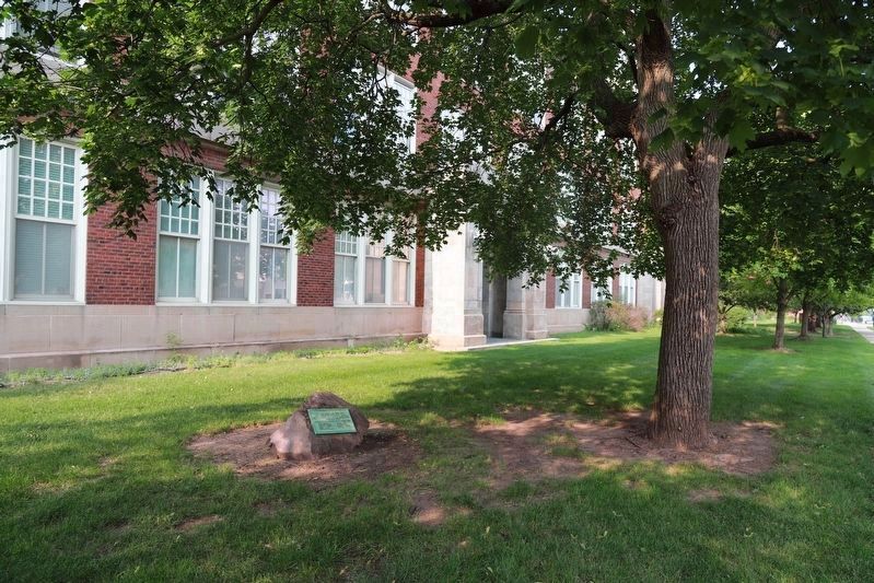 100 Years of Free Public Education Marker image. Click for full size.