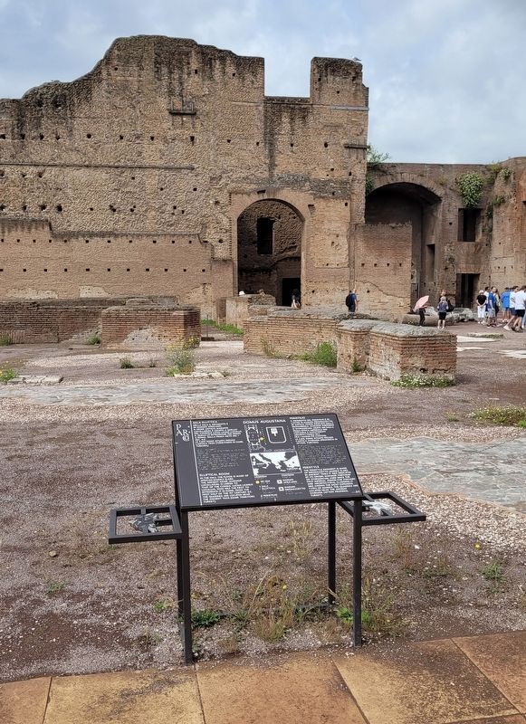 The wide area view of the Domus Augustana Marker image. Click for full size.