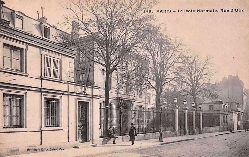 LEcole Normale, Rue DUlm image. Click for full size.