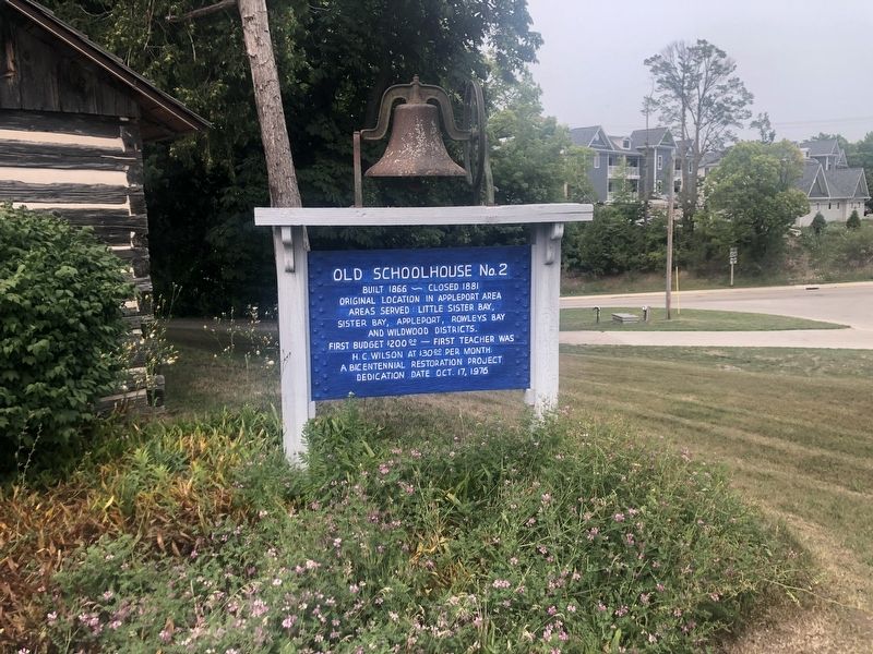 Old Schoolhouse No. 2 Marker. Click for full size. Old Schoolhouse No. 2 Marker image. Click for full size.