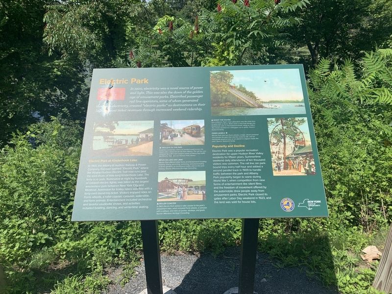 Electric Park Marker. Click for full size. Electric Park Marker image. Click for full size.