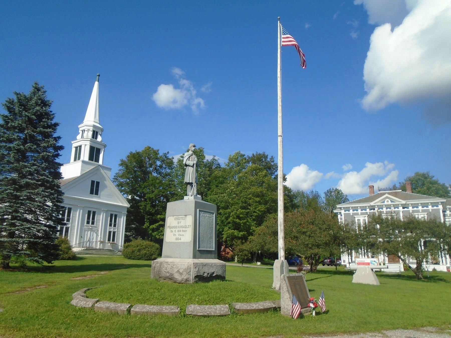 Middletown Springs War Memorial image. Click for full size.