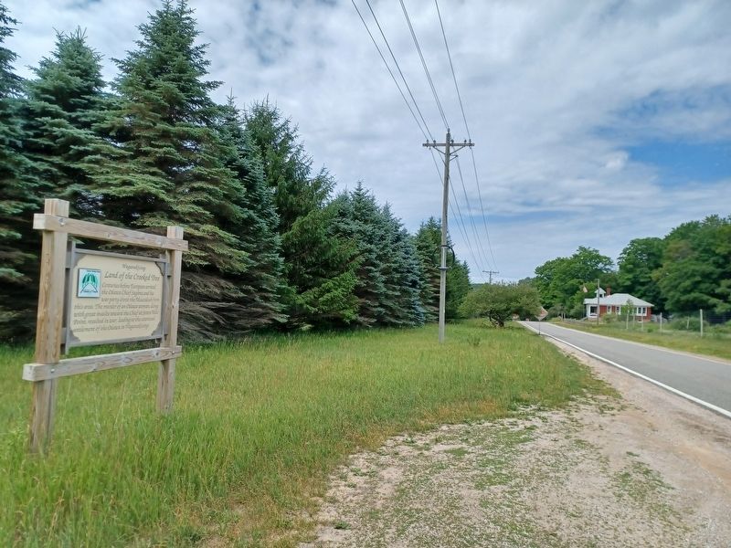 Land of the Crooked Tree Marker image. Click for full size.