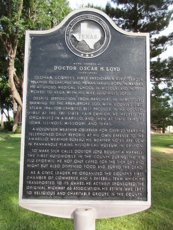 Doctor Oscar H. Loyd Marker image. Click for full size.