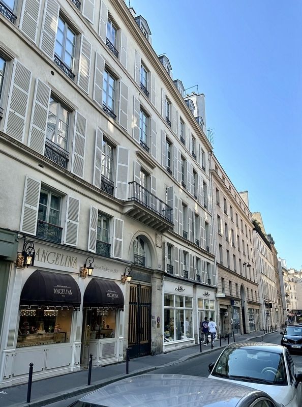 Pierre-Simon Laplace Marker - wider view image. Click for full size.