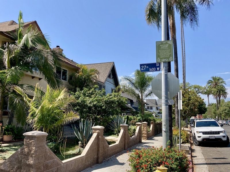 Raymond Avenue Homes and Marker image. Click for full size.