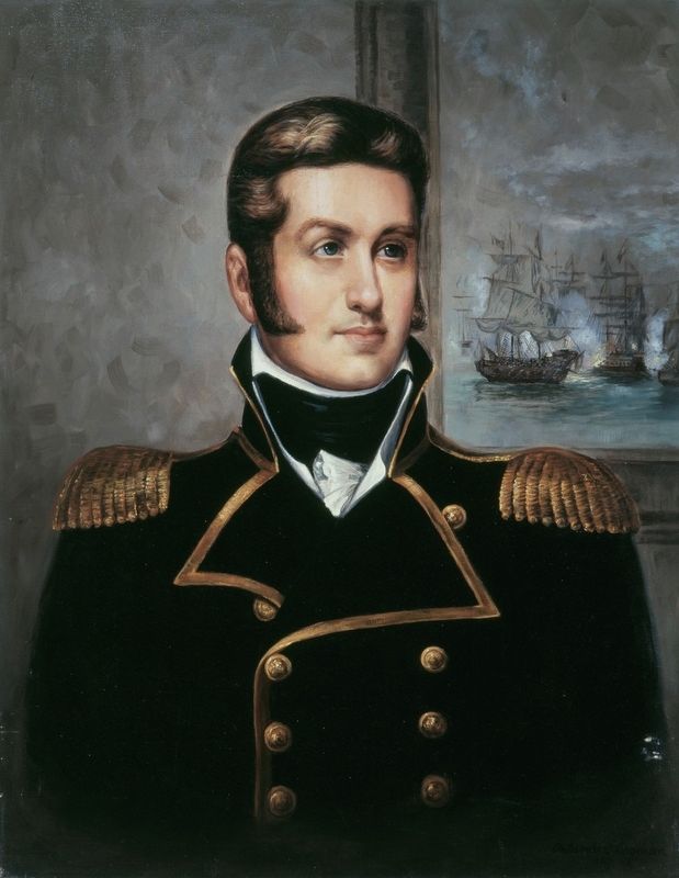 Commodore Thomas MacDonough (1783-1825) image. Click for full size.