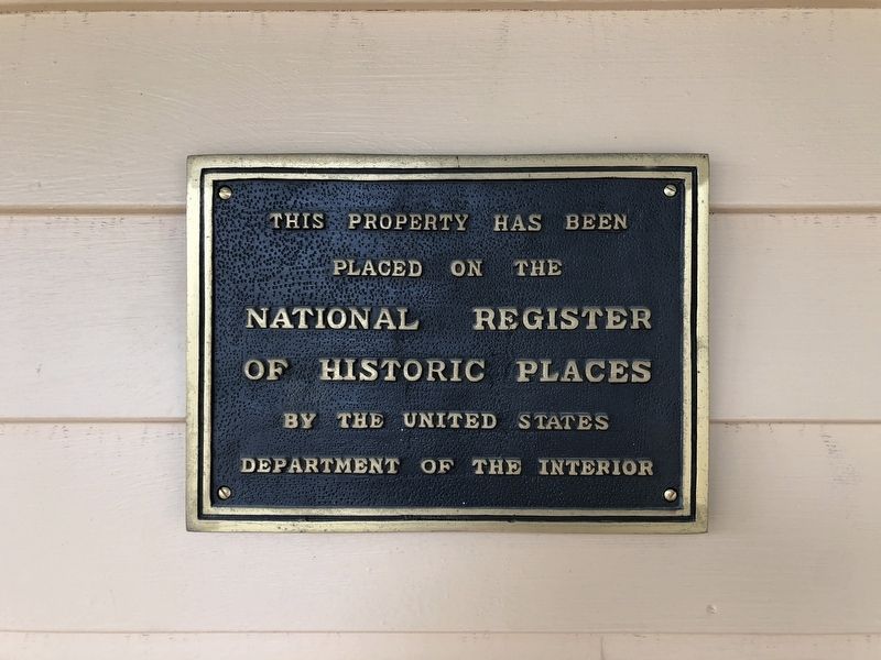 Bailey Home National Register Plaque image. Click for full size.