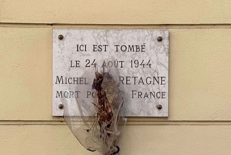 Michel de Bretagne Marker image. Click for full size.