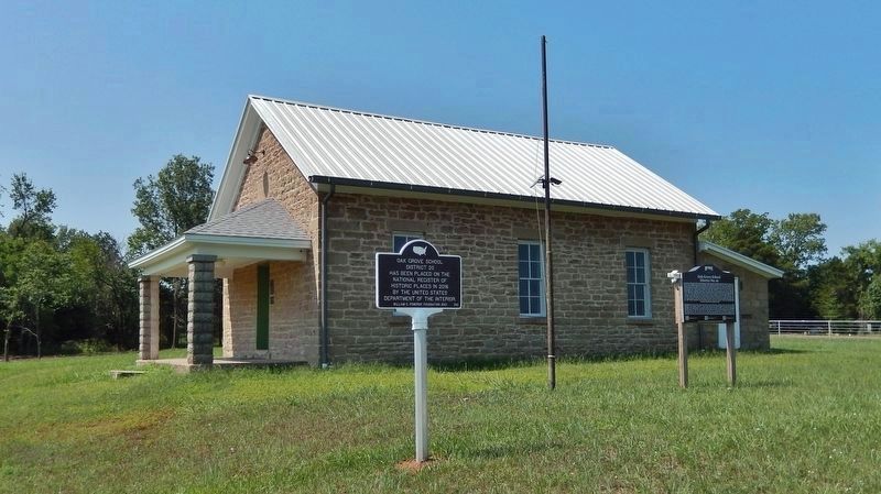 Oak Grove School District 20 Marker image. Click for full size.