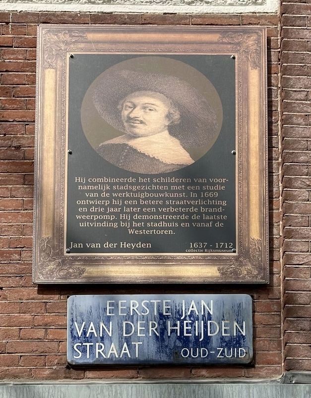 Jan van der Heyden Marker image. Click for full size.