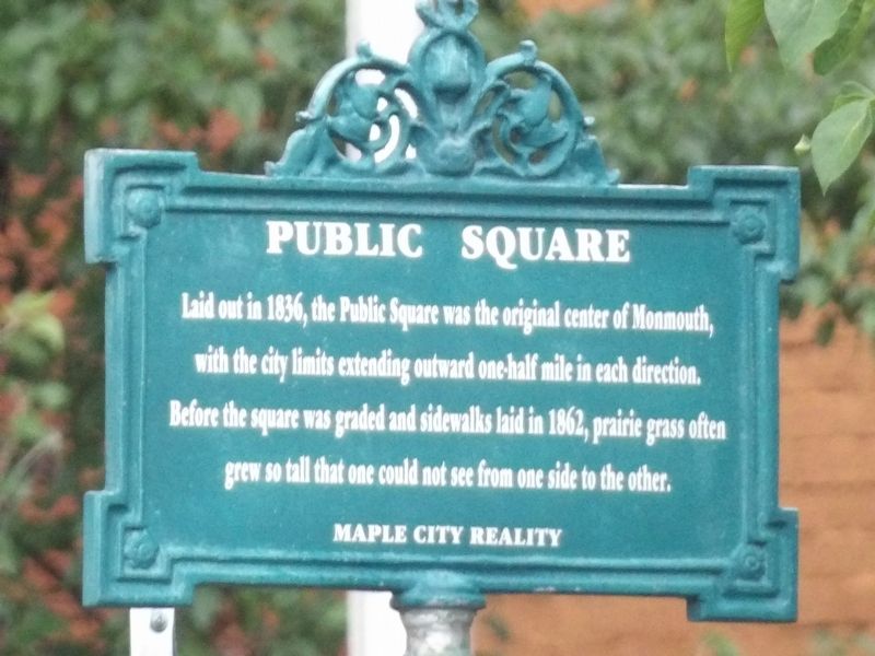 Public Square side of marker image. Click for full size.