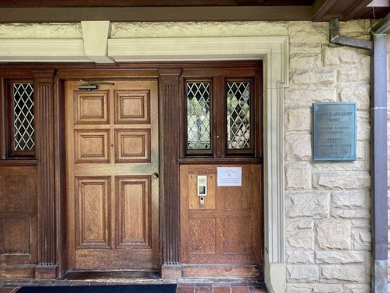 Kerckhoff House Marker image. Click for full size.