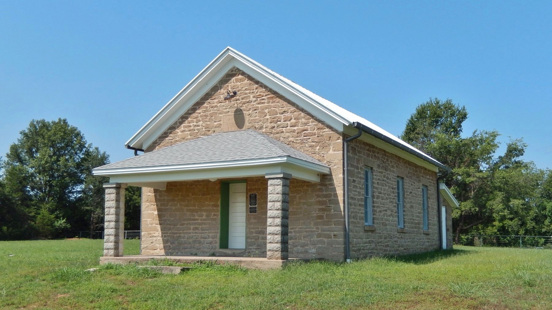 Oak Grove School (<i>northeast elevation</i>). Click for full size. Oak Grove School (<i>northeast elevation</i>) image. Click for full size.