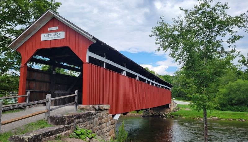 Kings Covered Bridge image. Click for full size.