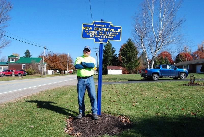 New Centreville Marker. Click for full size. New Centreville Marker image. Click for full size.