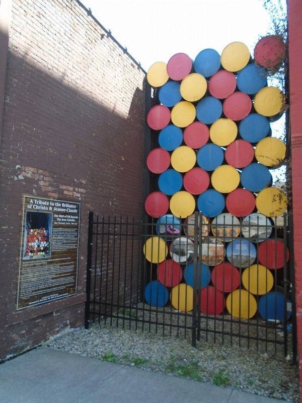 A Tribute to the Brilliance of Christo & Jeanne-Claude Marker image. Click for full size.