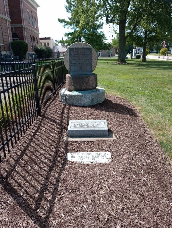 Marshall, Illinois Marker image. Click for full size.