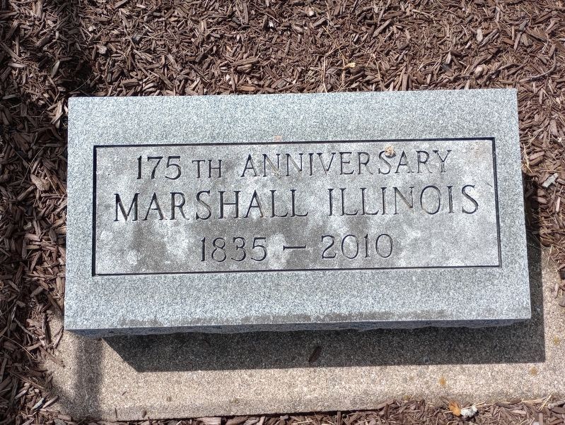 Marshall, Illinois Marker image. Click for full size.