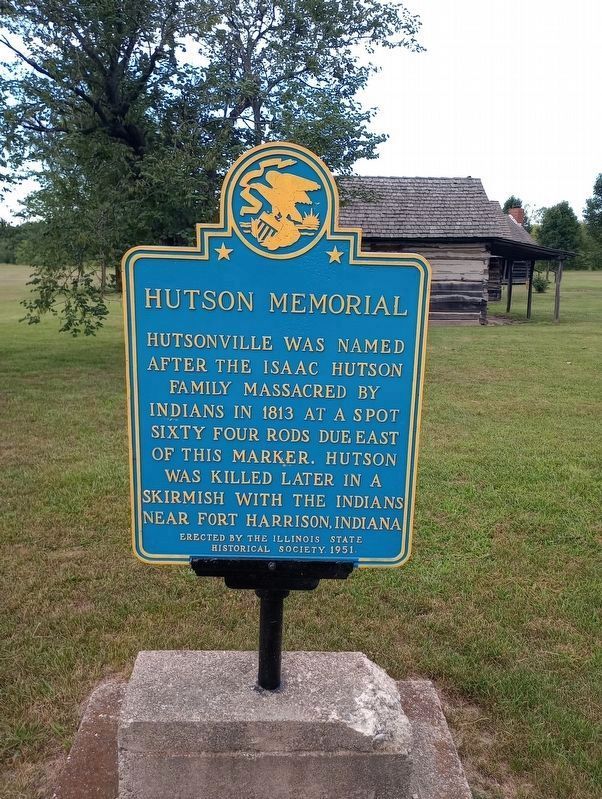 Hutson Memorial. Click for full size. Hutson Memorial image. Click for full size.