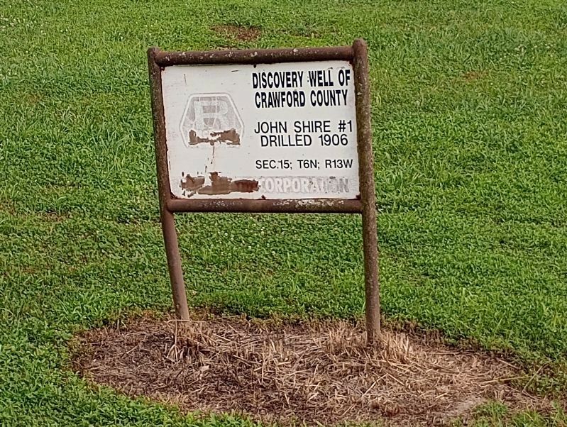 Shire Oil Well Marker. Click for full size. Shire Oil Well Marker image. Click for full size.