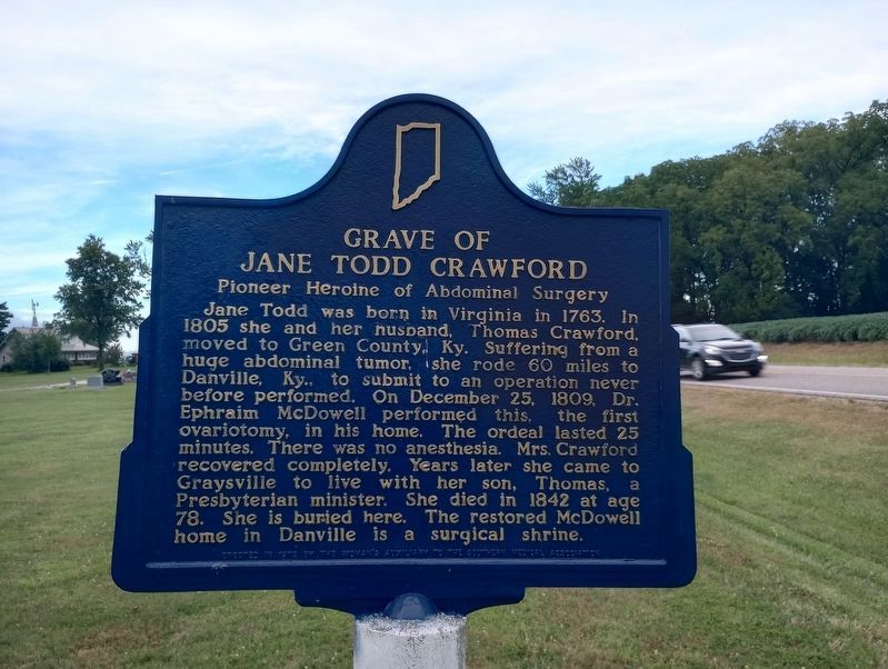 Grave of Jane Todd Crawford Marker image. Click for full size.