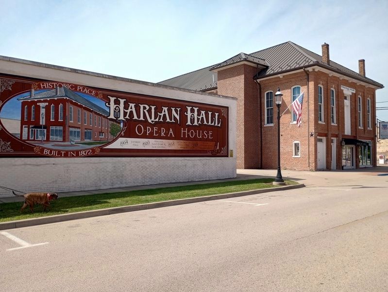 Harlan Hall Opera House image. Click for full size.