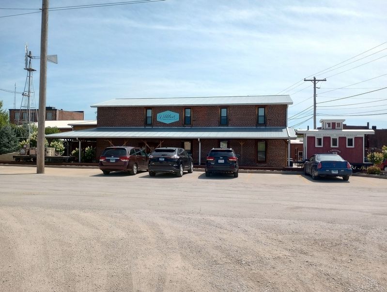 Doty Railroad Depot. Click for full size. Doty Railroad Depot image. Click for full size.