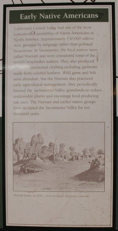 Early Native Americans Marker image. Click for full size.