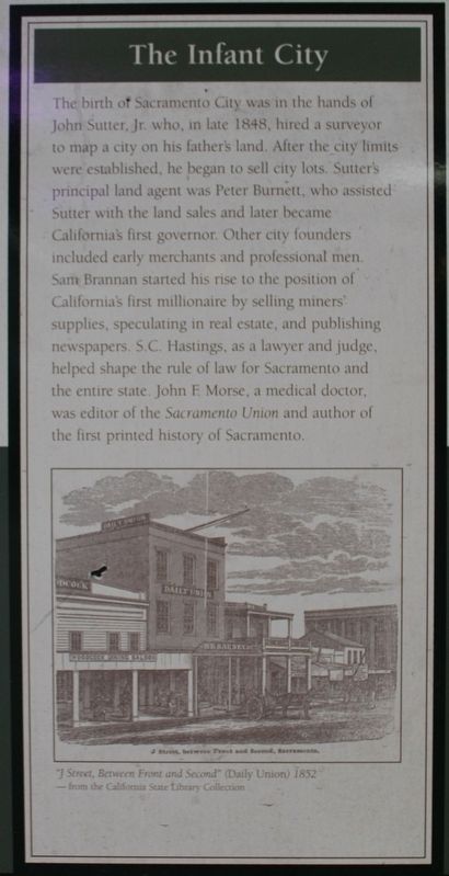 The Infant City Marker. Click for full size. The Infant City Marker image. Click for full size.