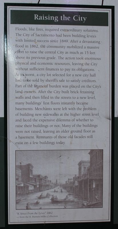 Raising the City Marker. Click for full size. Raising the City Marker image. Click for full size.