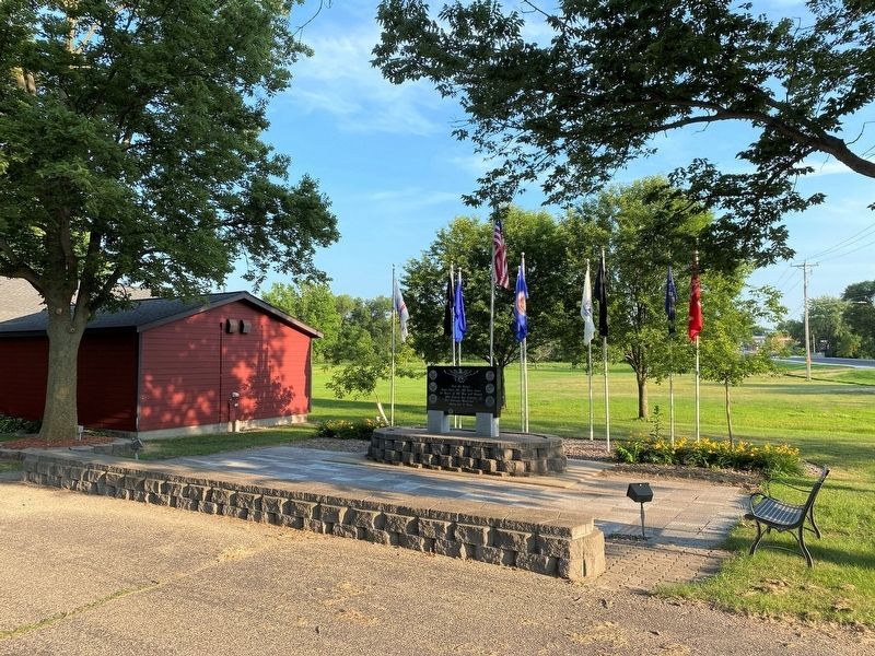 Currie Veterans Memorial image. Click for full size.