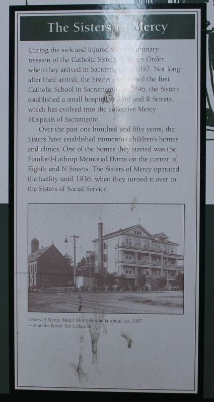 The Sisters of Mercy Marker image. Click for full size.