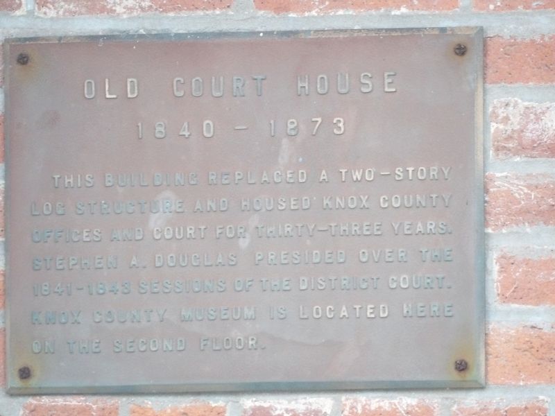 Old Court House Marker. Click for full size. Old Court House Marker image. Click for full size.