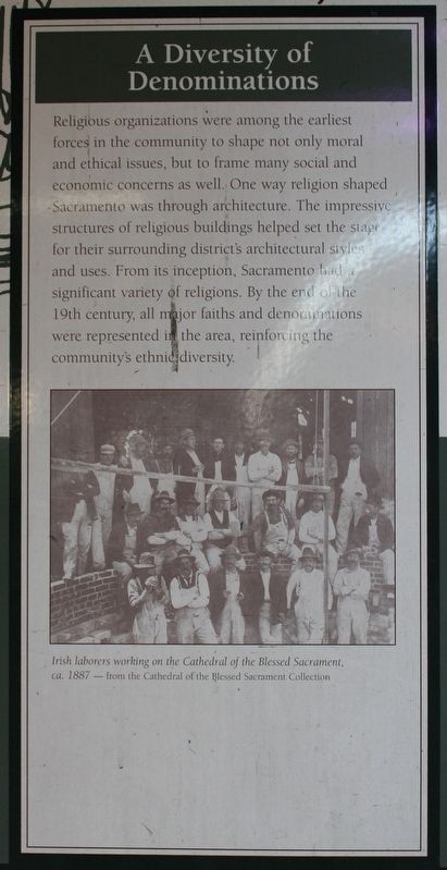 A Diversity of Denominations Marker image. Click for full size.