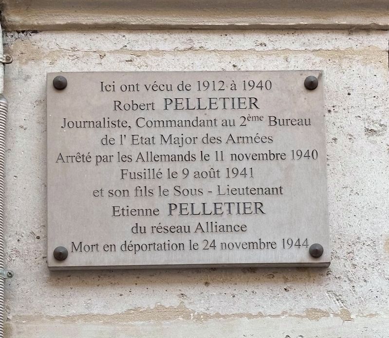 Robert and Etienne Pelletier Marker image. Click for full size.