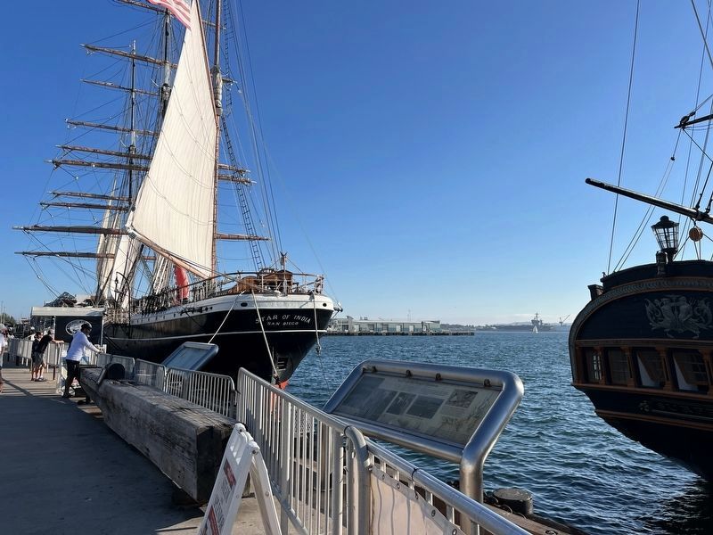Bowsprit Marker. Click for full size. Bowsprit Marker image. Click for full size.