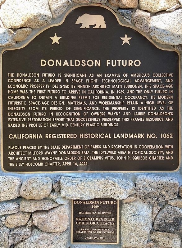 Donaldson Futuro Marker image. Click for full size.