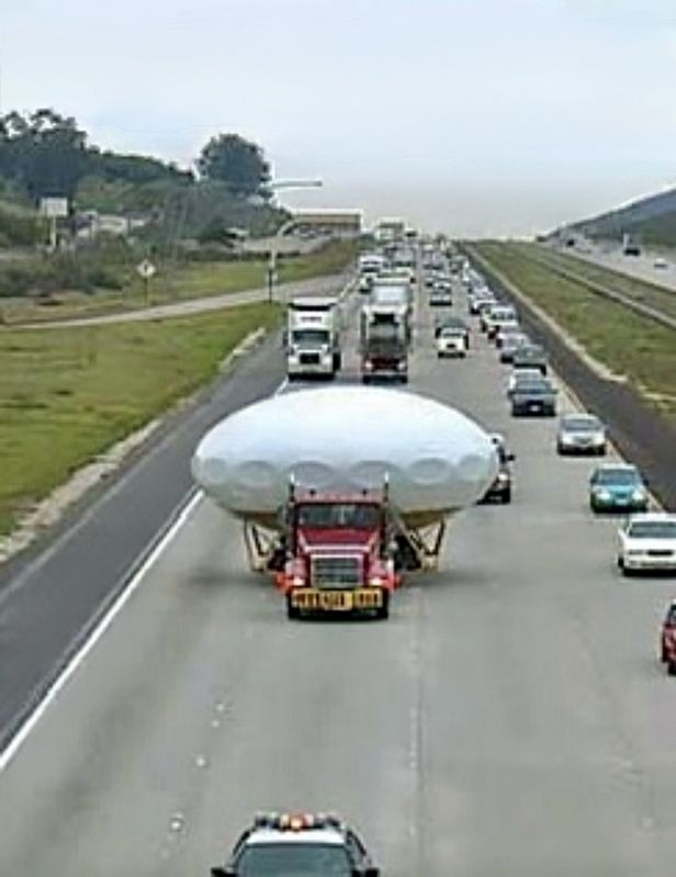 Transporting the Futuro image. Click for full size.