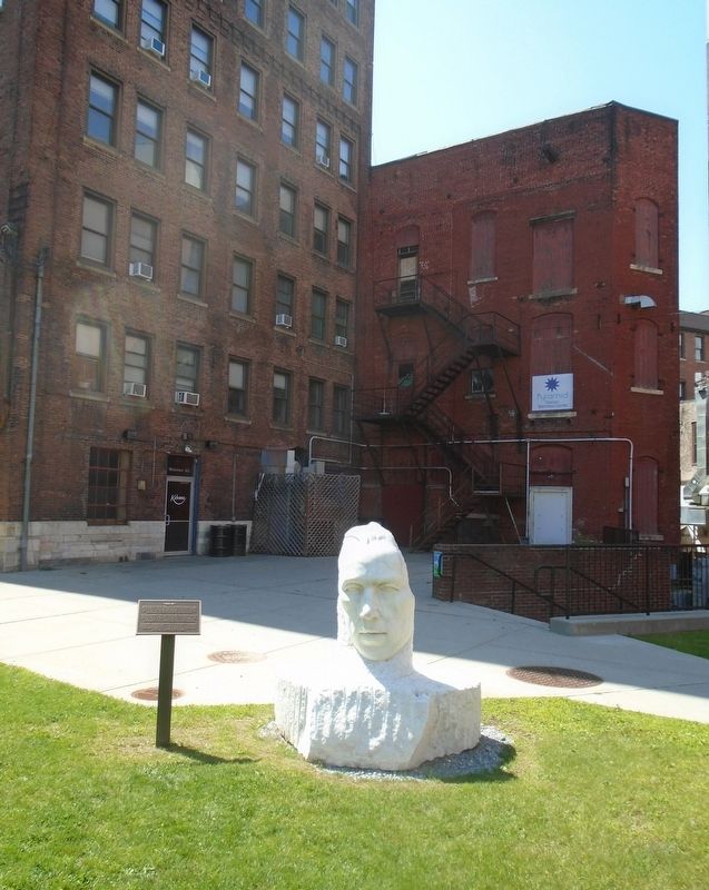"Bill W." Marker and Sculpture. Click for full size. "Bill W." Marker and Sculpture image. Click for full size.