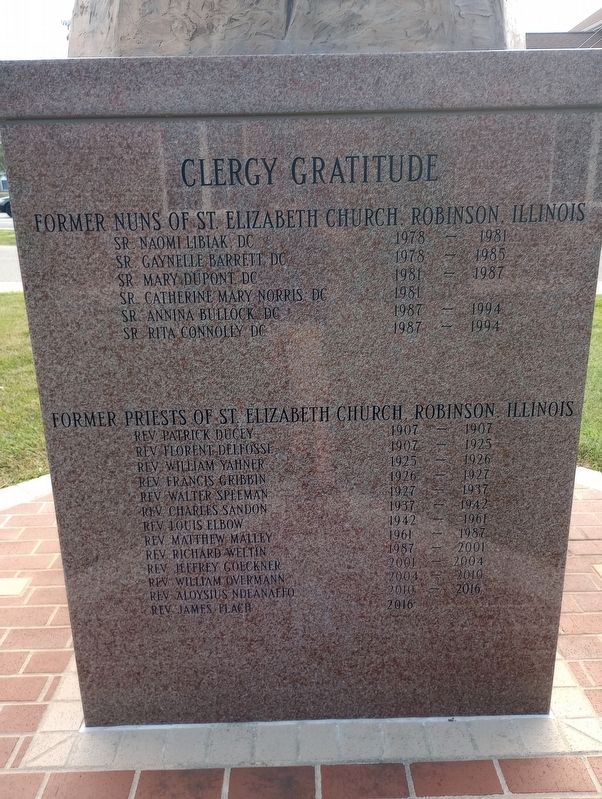 Clergy Gratitude Marker. Click for full size. Clergy Gratitude Marker image. Click for full size.