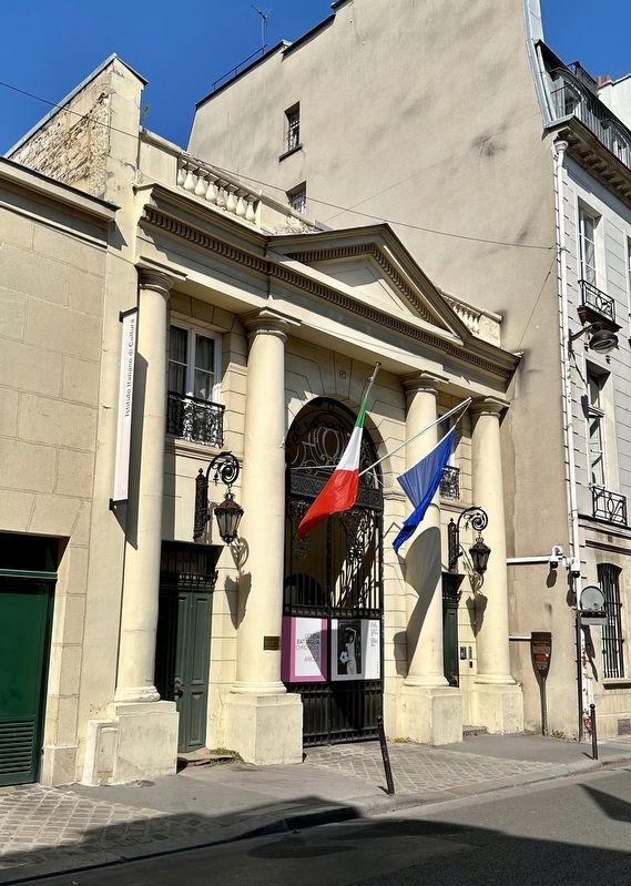 H�tel de Gallifet and Marker image. Click for full size.