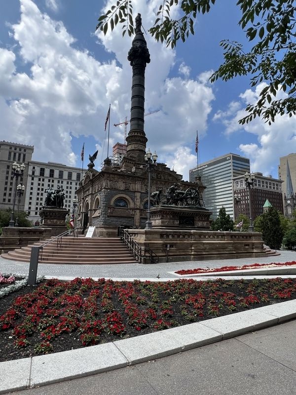 Soldiers' and Sailors' Monument on Public Square image. Click for full size.