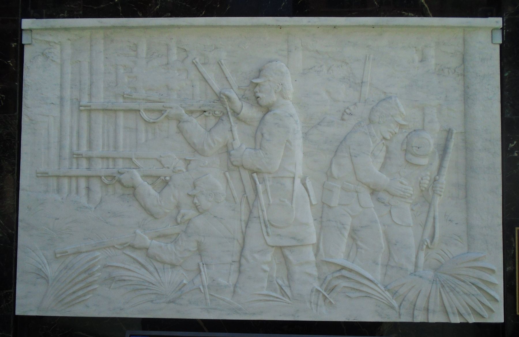 The 54th Regiment Sculpture image. Click for full size.